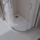 Поддон из искусственного мрамора левосторонний Belbagno TRAY-MR-UNO-RH-120/80-550-35-W-L-CR Поддон из искусственного мрамора левосторонний Belbagno TRAY-MR-UNO-RH-120/80-550-35-W-L-CR