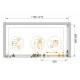 Душевой уголок Cezares STYLUS-O-M-AH-1-120/90-C-Cr Душевой уголок Cezares STYLUS-O-M-AH-1-120/90-C-Cr