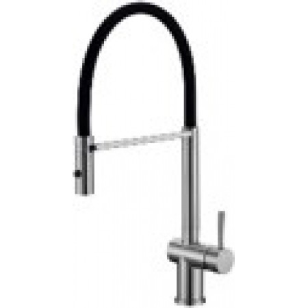 DC09843CR+B Смеситель для кухни с магнитной вставкой хром/черный (Domincare) DC09843CR+B Смеситель для кухни с магнитной вставкой хром/черный (Domincare)