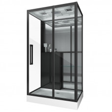 Душевая кабина Grossman Style GR267 (80x120x215) дверь раздвижная,5 мест