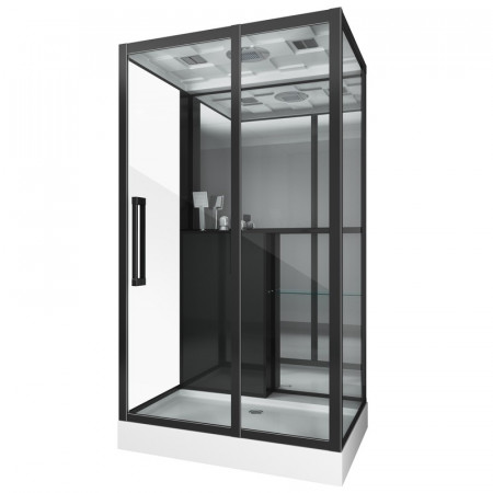 Душевая кабина Grossman Style GR267 (80x120x215) дверь раздвижная,5 мест
