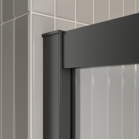 Дверь в проём BelBagno LUCE-BF-1-120-C-NERO Дверь в проём BelBagno LUCE-BF-1-120-C-NERO
