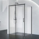 Душевой уголок BelBagno ACQUA-AH-1-150/90-C-NERO Душевой уголок BelBagno ACQUA-AH-1-150/90-C-NERO