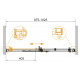 Дверь в проём Cezares STYLUS-SOFT-BF-1-100-C-Cr Дверь в проём Cezares STYLUS-SOFT-BF-1-100-C-Cr