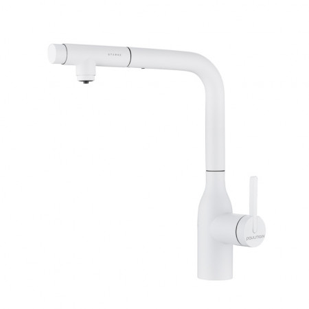 СмесительдлякухниVIPER,белыйматовый,Vi213105-WH,Paulmark