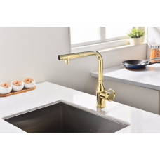 Смеситель для кухни Urban, золото, Ur213104-G, Starke-Paulmark
