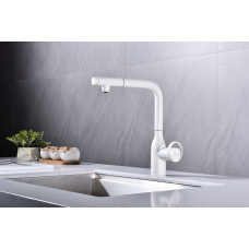 СмесительдлякухниURBAN,белыйматовый,Ur213104-WH,Paulmark