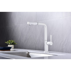 СмесительдлякухниNEO,белыйматовый,Ne214419-WH,Paulmark