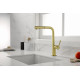 Смеситель для кухни Neo, брашированное золото, Ne214419-BG, Starke-Paulmark