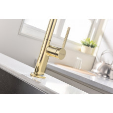 Смеситель для кухни Neo, золото, Ne214419-G, Starke-Paulmark