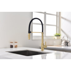 СмесительдлякухниHALT,светлоезолото,Ha214021-LG,Paulmark