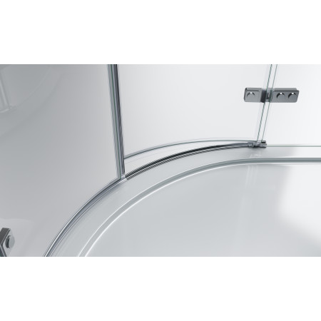 Душевой уголок BelBagno KRAFT-R-2-100-C-Cr