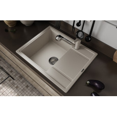Мойка кварцевая  Florentina  Липси 650 грей (650 х 510)