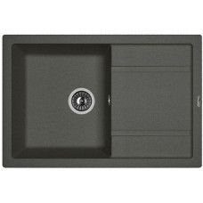 Мойка кварцевая  Florentina  Липси 760 черный (760 х 510)