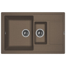 Мойка кварцевая  Florentina  Липси 780_К мокко (780 х 510)