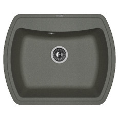 Мойка кварцевая  Florentina  Нире 630 черный  (630 х 510)