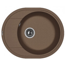 Мойка кварцевая  Florentina  Родос 580 мокко (580 х 470)