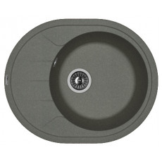 Мойка кварцевая  Florentina  Родос 620 черный (620 х 500)