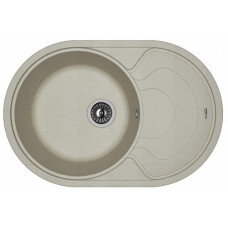 Мойка кварцевая  Florentina  Родос 760 грей (760 х 510)