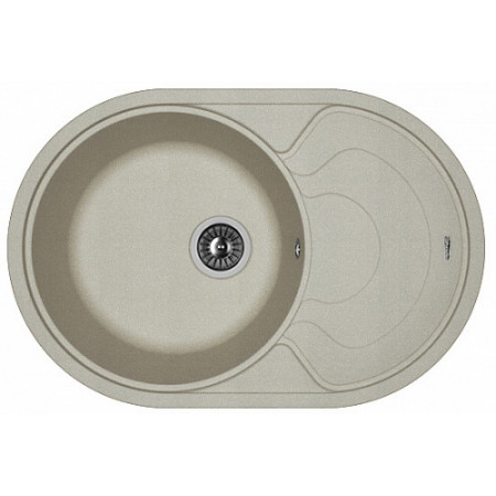 Мойка кварцевая  Florentina  Родос 760 грей (760 х 510)