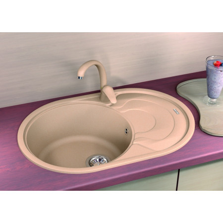 Мойка кварцевая Florentina Родос 760 шампань (760 х 510) Мойка кварцевая Florentina Родос 760 шампань (760 х 510)