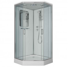 Душевая кабина Niagara Premium NG-6001-01D (90х90х220) низкий поддон(16 см),стекло прозрачное,4 места