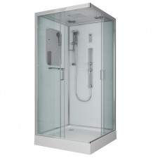 Душевая кабина Niagara Premium NG-6001-01GQ (90х90х210) низкий поддон(16 см),стекло прозрачное,4 места