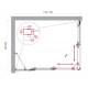 Душевой уголок BelBagno LUCE-AH-21-115/90-C-Cr Душевой уголок BelBagno LUCE-AH-21-115/90-C-Cr