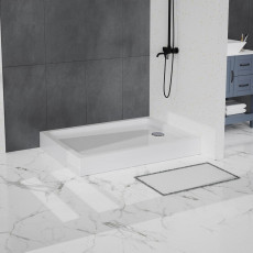 Акриловый поддон 120х90 BelBagno TRAY-BB-AH-120/90-15-W с сифоном
