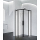 Душевой уголок BelBagno ACQUA-R-2-90-C-NERO