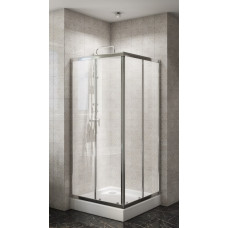 Душевой уголок BelBagno DUE-A-2-90-C-Cr