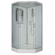 Душевая кабина Niagara Premium NG-6002-01D (100х100х220) низкий поддон(16 см),стекло прозрачное,4 места