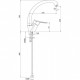 04CR570LMKM, хром CROMO3 Смеситель для кухни Paini Pilot 04CR570LMKM 04CR570LMKM, хром CROMO3 Смеситель для кухни Paini Pilot 04CR570LMKM