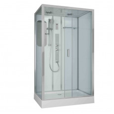 Душевая кабина Niagara Premium NG-6012-01GQR (120х80х210) низкий поддон(16 см),стекло прозрачное,5 мест