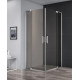 Душевой уголок Cezares SLIDER-A-2-80/90-BR-Cr Душевой уголок Cezares SLIDER-A-2-80/90-BR-Cr