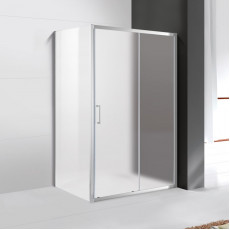 Душевой уголок Cezares MOLVENO-AH-11-150/90-P-Cr, 150х90х195, профиль хром, стекло Punto матовое