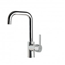 Смеситель для раковины или кухни однорычажный с поворотным изливом Drako 331102