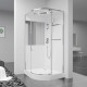 Душевая кабина Black & White G8891 с парогенератором Душевая кабина Black & White G8891 с парогенератором