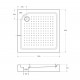 Акриловый поддон 90х90 BelBagno TRAY-BB-A-90-15-W с сифоном Акриловый поддон 90х90 BelBagno TRAY-BB-A-90-15-W с сифоном