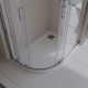 Поддон из искусственного мрамора правосторонний Belbagno TRAY-MR-UNO-RH-120/80-550-35-W-R-CR