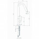Смеситель Cox 78CR572USLMKM хром Смеситель Cox 78CR572USLMKM хром