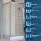 Душевой уголок BelBagno MARINO-2-A-2-90-C-CR 90х90см, профиль хром, стекло прозрачное Душевой уголок BelBagno MARINO-2-A-2-90-C-CR 90х90см, профиль хром, стекло прозрачное