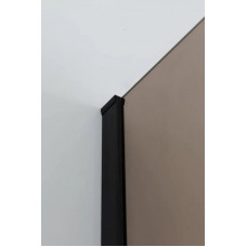Душевой уголок Cezares SLIDER-AH-1-80-80/90-BR-NERO