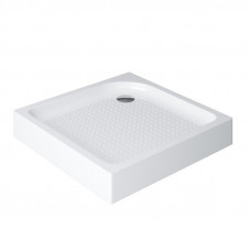 Акриловый поддон 100х100 BelBagno TRAY-BB-A-100-15-W с сифоном