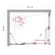 Душевой уголок BelBagno LUCE-AH-21-110/90-P-Cr Душевой уголок BelBagno LUCE-AH-21-110/90-P-Cr