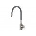 Смеситель для кухни ALVEUS Genesis FLEXA grey SAT