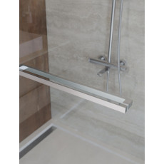 Душевой уголок Cezares LUX-AH-FS-1-70/90-C-CR, 70х90х195, профиль хром, стекло прозрачное