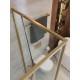 Душевой уголок Cezares LUX-AH-FS-11-120/90-C-BORO, 120х90х195, профиль брашированное золото, прозрачное стекло Душевой уголок Cezares LUX-AH-FS-11-120/90-C-BORO, 120х90х195, профиль брашированное золото, прозрачное стекло