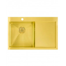 Мойка нерж. сталь Seaman Eco Marino SMV-780R-GS (Gold Satin) крыло справа