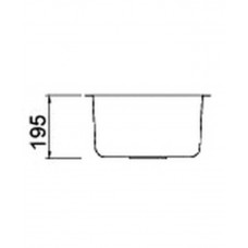 Мойка нерж. сталь Seaman Eco Roma U SMR-4438A-GL (Gun Light micro-satin *5)